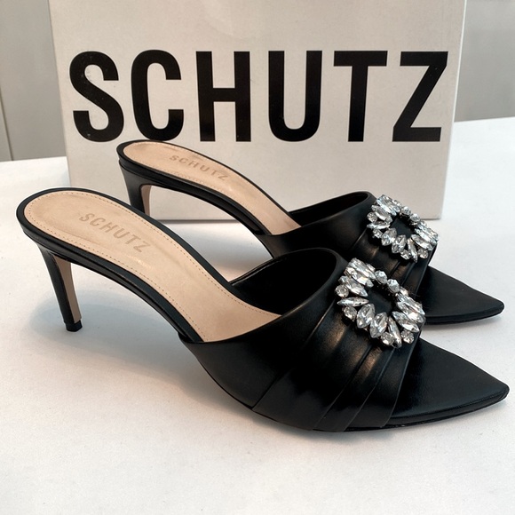 SCHUTZ • “Meisho” Heel Mules - Picture 3 of 14
